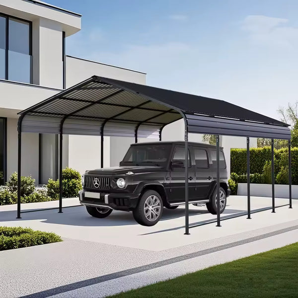 Heavy-Duty Metal Carport – 12x20 FT